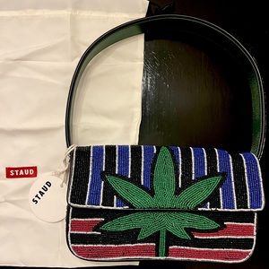 STAUD Tommy Leaf Print. No longer available online!